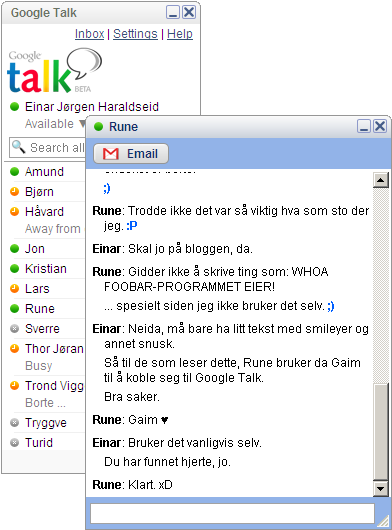 Google Talk